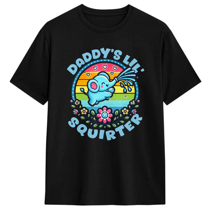 Funny Whale Graphic Cotton T-Shirt