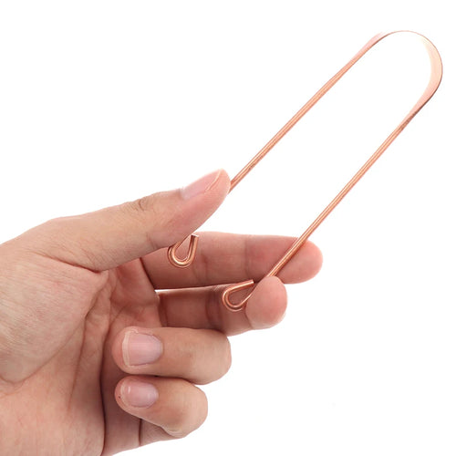Pure Copper Tongue Scraper