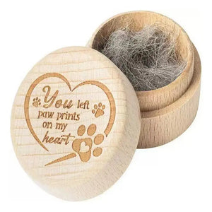 Pet Hair/Tooth Keepsake Wood Box