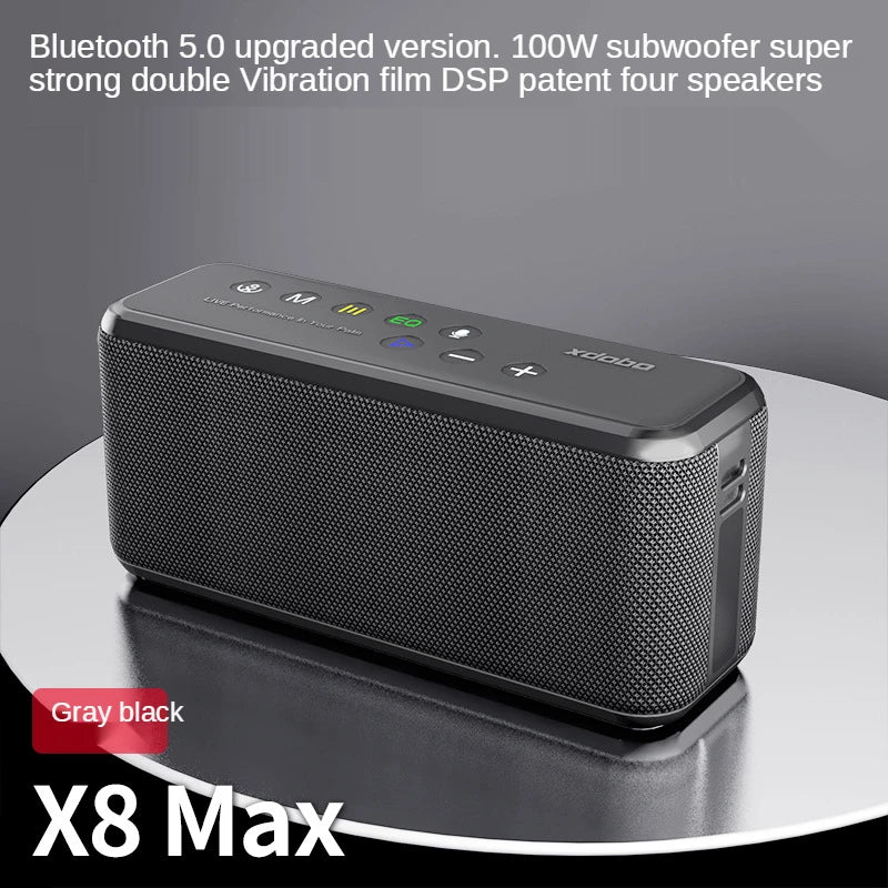 XDOBO X8 Max 100W Portable Wireless Bluetooth Speaker & Power Bank