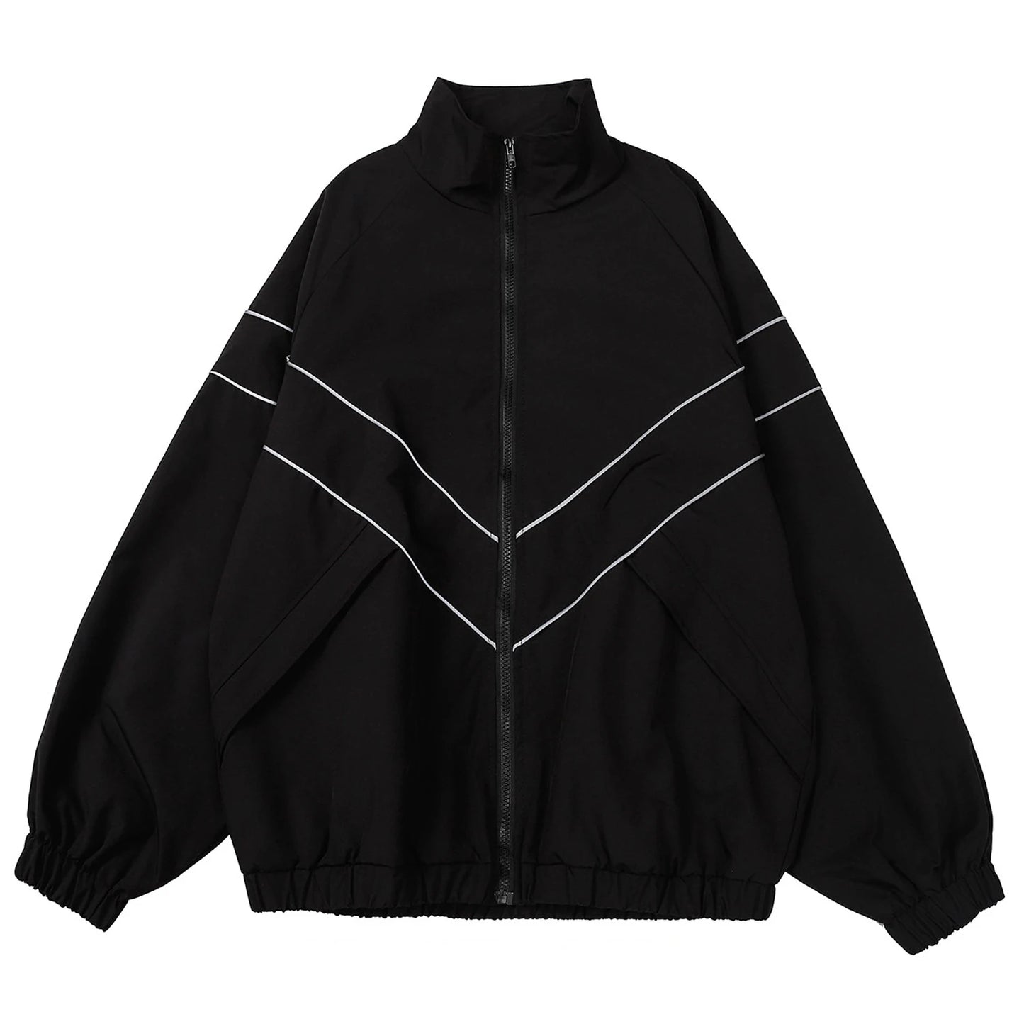 Men’s Korean Casual Lightweight Stand Collar Jacket – Spring/Autumn Windbreaker Coat