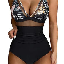 Solid One-piece Swimsuit
