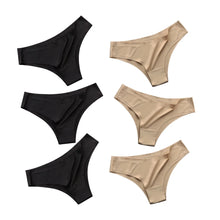 6Pcs Seamless Low Waist Ultra-thin Briefs