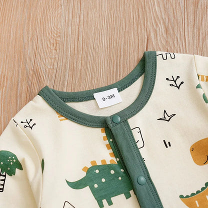 Baby Long Sleeve Print Onsie