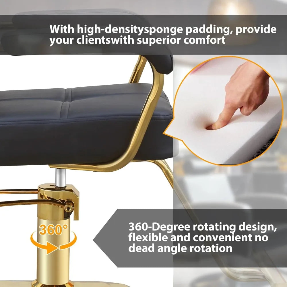 360 Degree Rotating Barber Chair