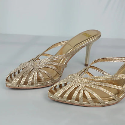 Women’s Retro Narrow Band High Heel Stiletto Pumps