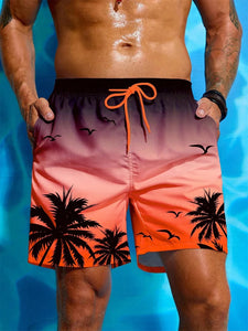 Vintage 3D Printed Board Shorts