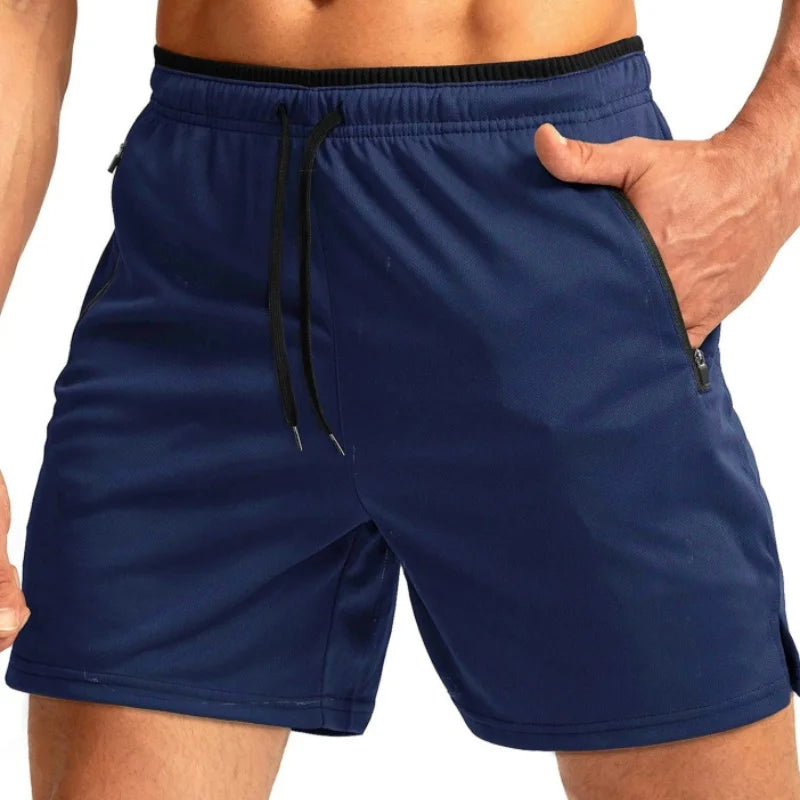 Solid Loose Fit Training Shorts