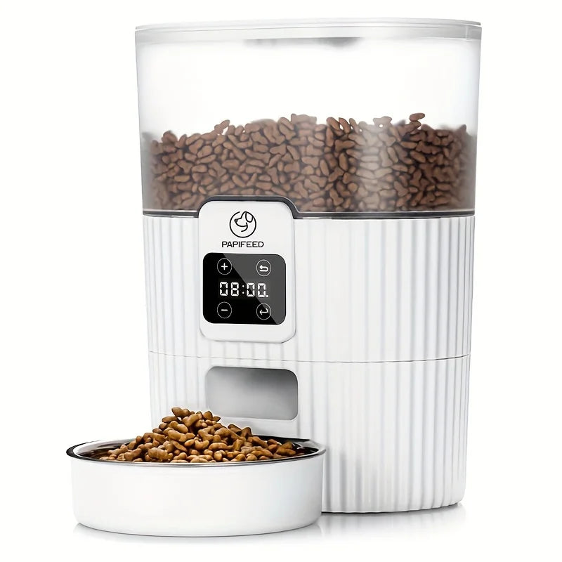 PAPIFEED Automatic Pet Feeder with Wi-Fi Remote