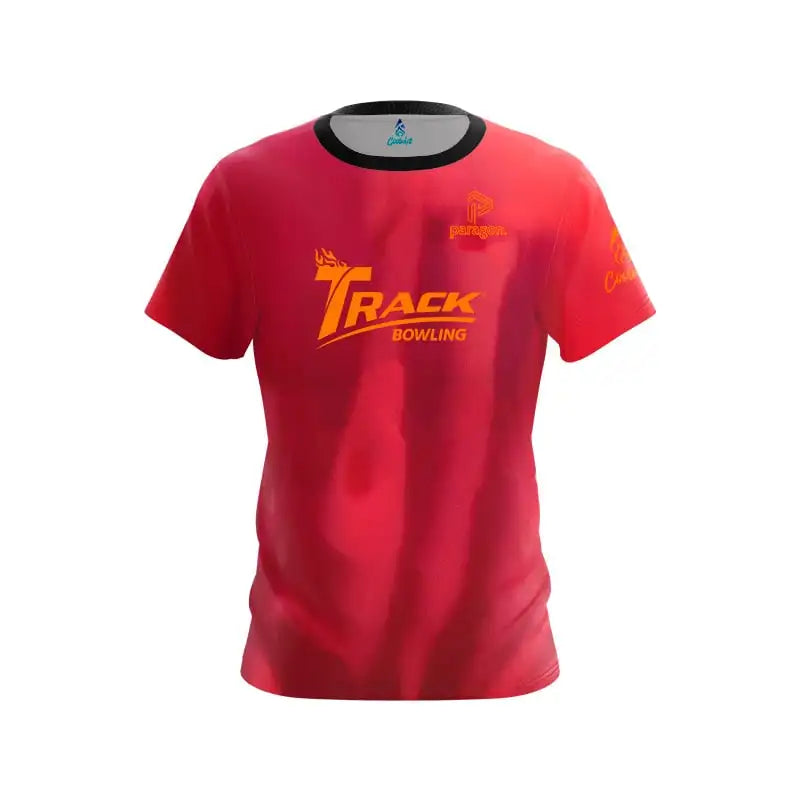 Track Tornado Green Flame Performance Bowling Jersey