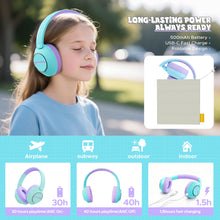 Nova1Pro Kids ANC Wireless Headphones 5.4 42dB Active Noise Cancellation with Mic