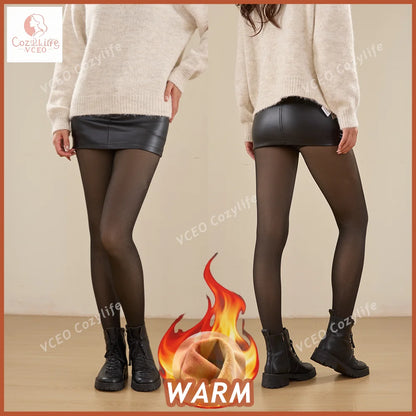 Warm Thermal Micro-Pressure Leg-Shaping Leggings