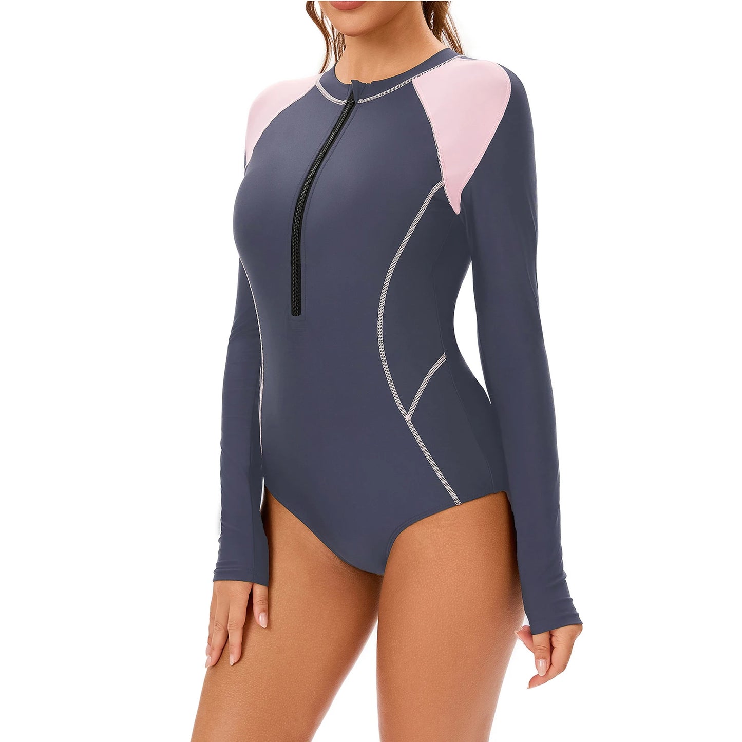 One-Piece Athletic Bathing Suit