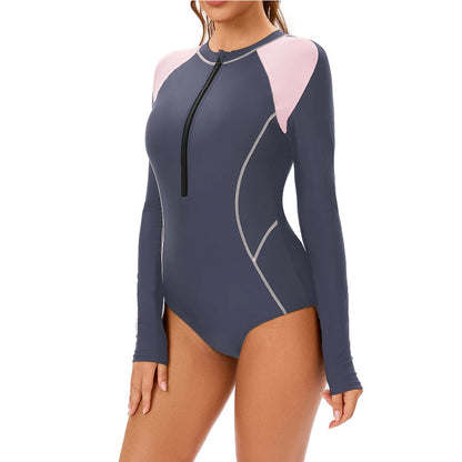 One-Piece Athletic Bathing Suit