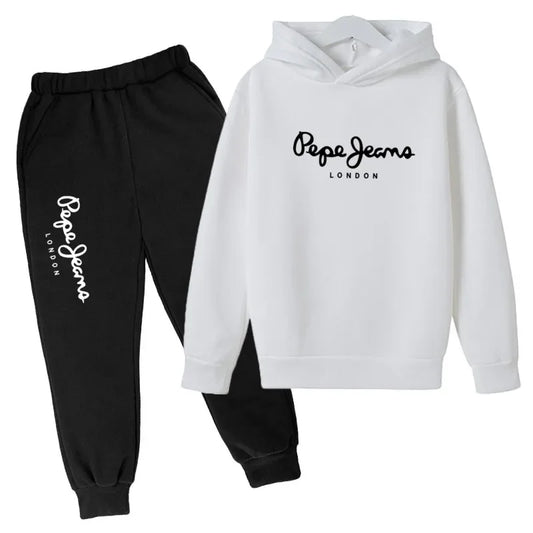 Kids' Tracksuit Hoodie & Pants Set