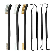 Double-end Steel Wire Brush & Nylon Pick Set
