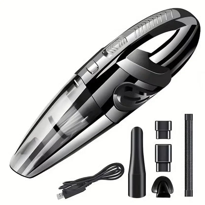 Wireless Handheld Car Vacuum Cleaner - High-Power Portable Cordless Cleaner