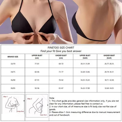 Women’s Front-Closure French Triangle Bralette