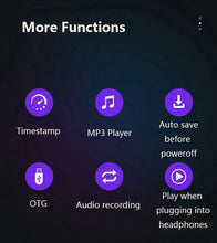 Vandlion V11 Digital Voice Recorder 32GB 64G 128GB HD One Key Recording Long-distance Dictaphone
