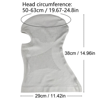 Winter Warm Balaclava Full Face Mask - Unisex Elastic Thermal Cycling & Ski Hood