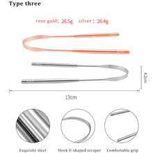 Stainless Steel Tongue Cleaner With Travel Case