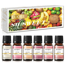 EUQEE 6pcs Fragrance Oils Set 10ml