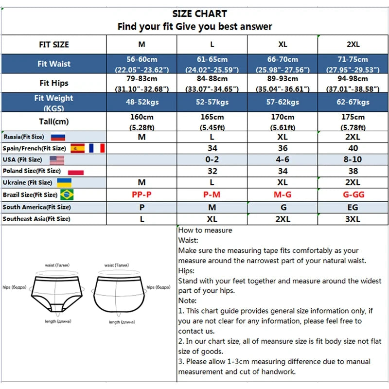 FINETOO 4Pcs Cotton Breathable Panties