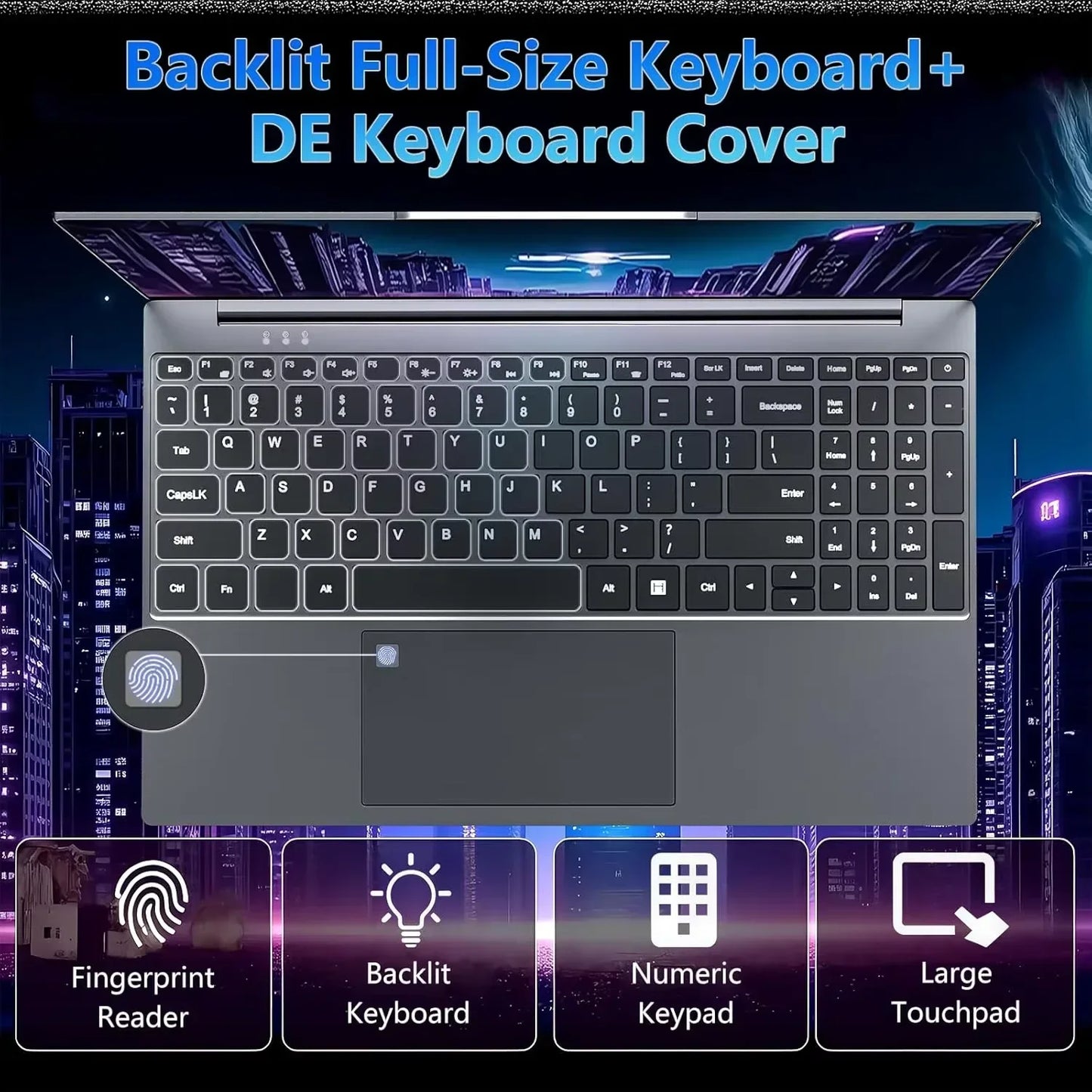 15.6" Intel Core i9-10980HK Gaming Laptop (16GB RAM, 1TB SSD, Win 11 Pro)