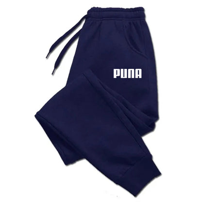 Men's Graphic Fleece Athletic Jogger Sweatpants