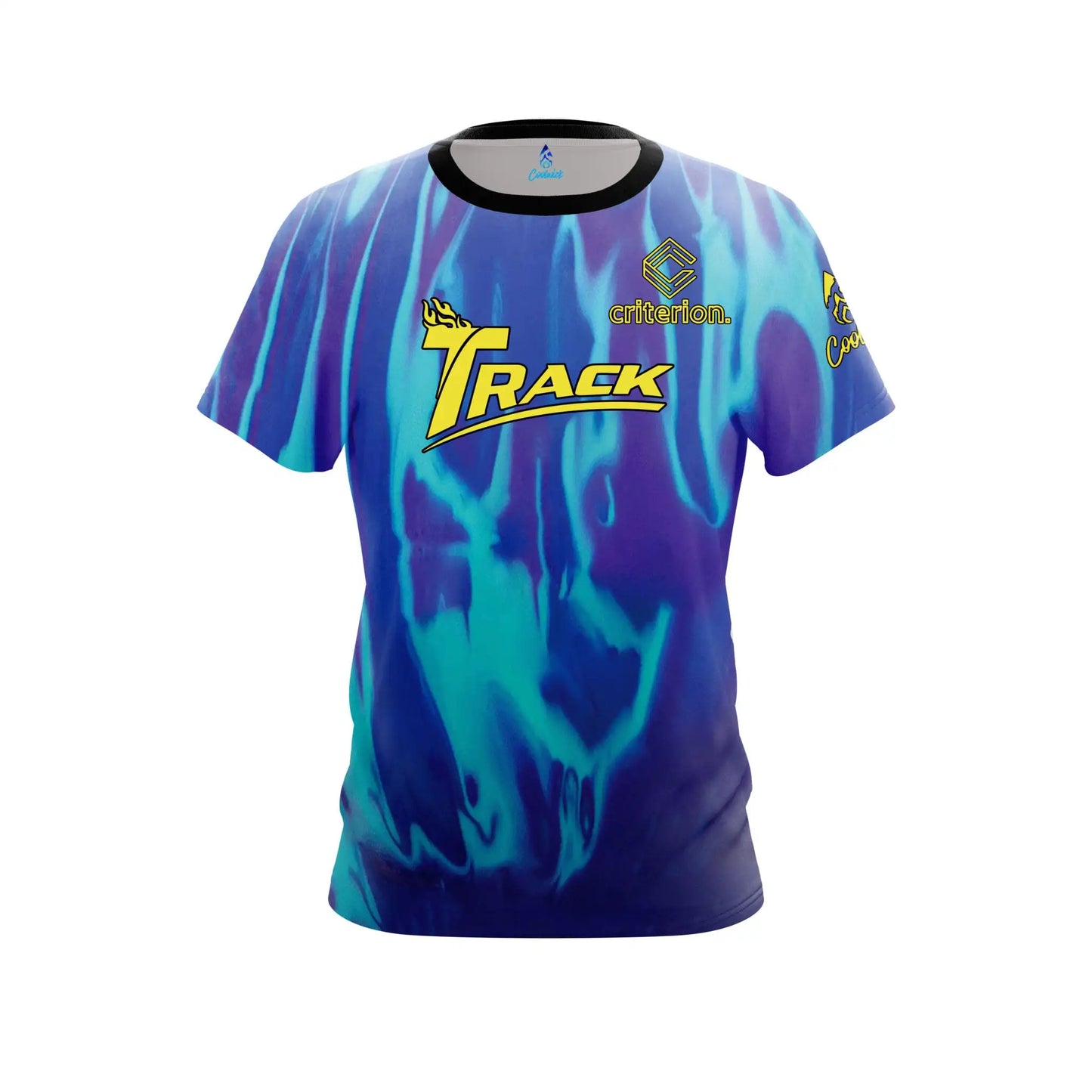 Track Tornado Lightning Storm Performance Bowling Jersey