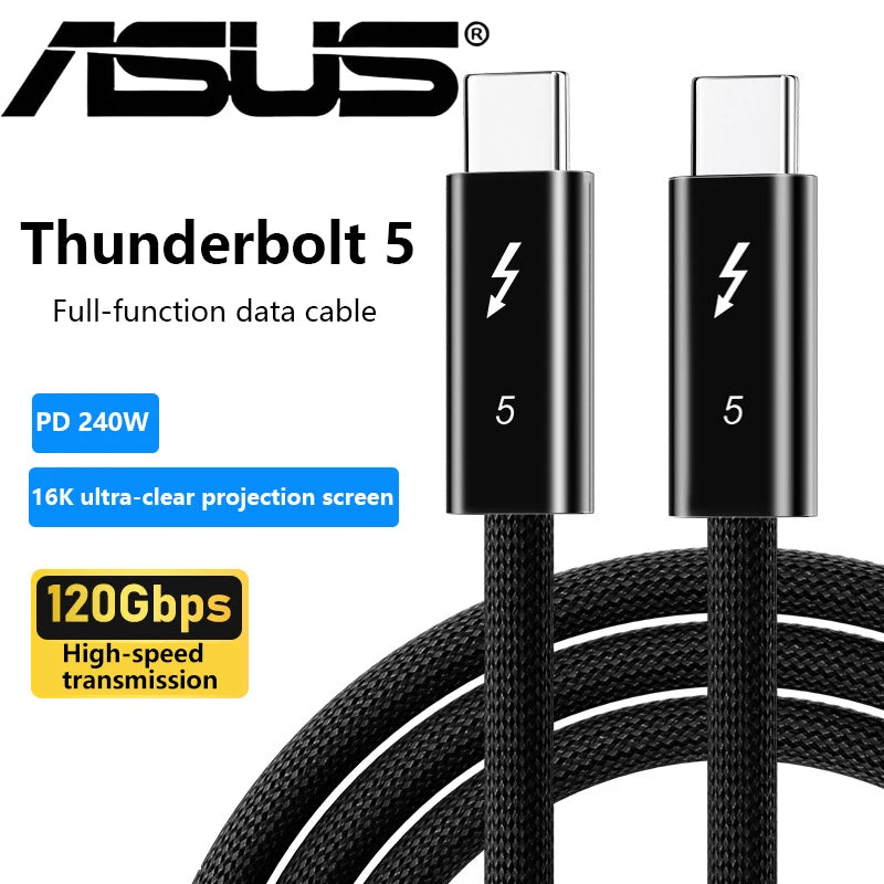 ASUS Thunderbolt 5 PD240W USB-C Cable