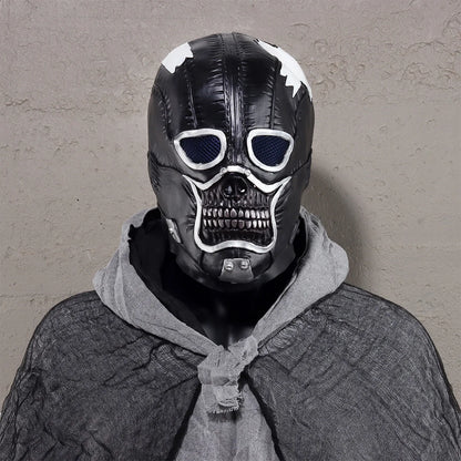 Vmonke Dorohedoro Shin & Noi Cosplay Mask – Realistic Latex Skull Helmet Prop for Halloween & Anime Events