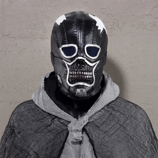 Vmonke Dorohedoro Shin & Noi Cosplay Mask – Realistic Latex Skull Helmet Prop for Halloween & Anime Events
