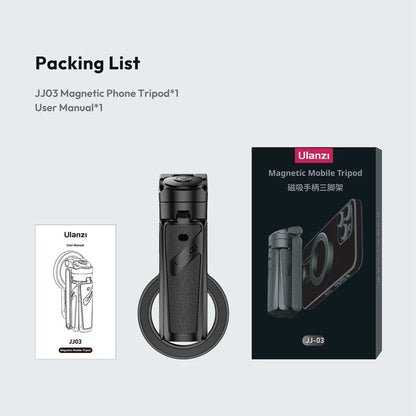 Ulanzi JJ03 Magnetic Phone Tripod Wireless Phone Grip Selfie Stick