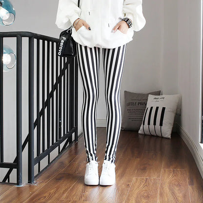Casual and Colorful Leg Warmer Leggings