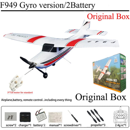 WLtoys F949 2.4G 3D6G 3Ch Remote Control Airplane Fixed Wing