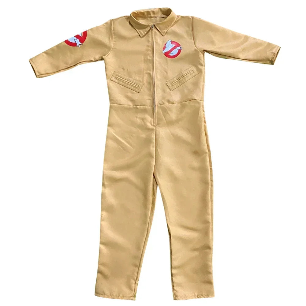 Ghostbusters Cosplay Costume with Proton Pack for Kids & Adults