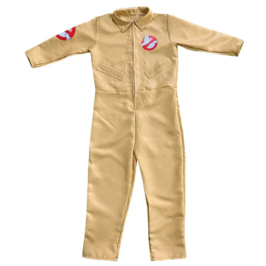 Ghostbusters Cosplay Costume with Proton Pack for Kids & Adults