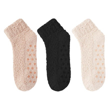 3 Pairs Non-Slip Coral Floor Socks