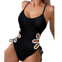X7JD Cutout One-piece Bathing Suit