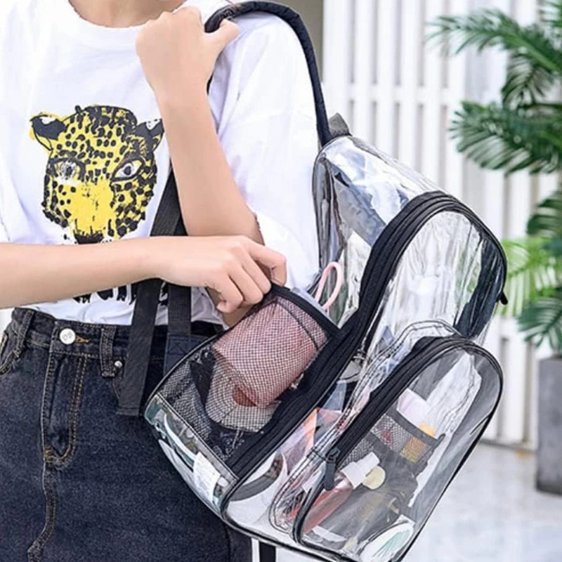 Waterproof Transparent School Bag
