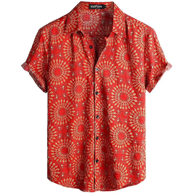 Hawaiian 3D Full Floral Print Short