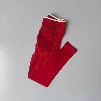 High-Waist Seamless Active Leggings