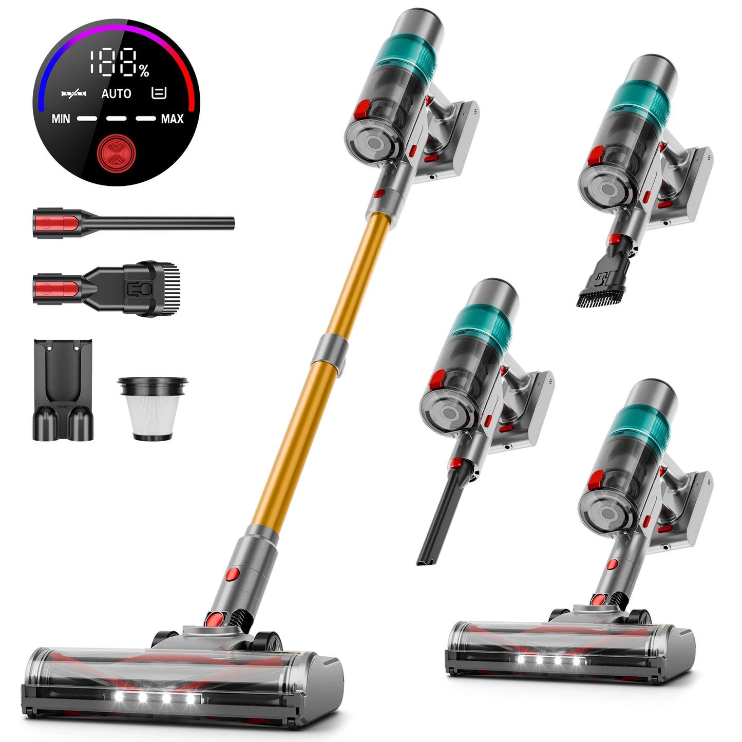 Honki 78KPa Cordless Stick Vacuum Cleaner
