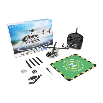 WLtoys K160 4CH RC Helicopter EC-145 6-Axis Gyro Brushless Fixed Altitude Helicopter