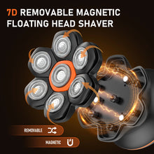 MAXGROOM 7D Electric Waterproof Head Shaver Beard Trimmer
