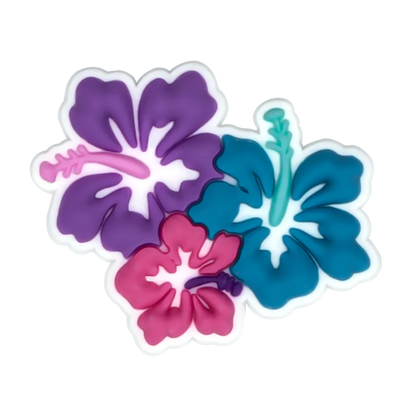 Tropical Flower & Fruit Shoe Charms Set (DIY Clog & Sandal Pins)
