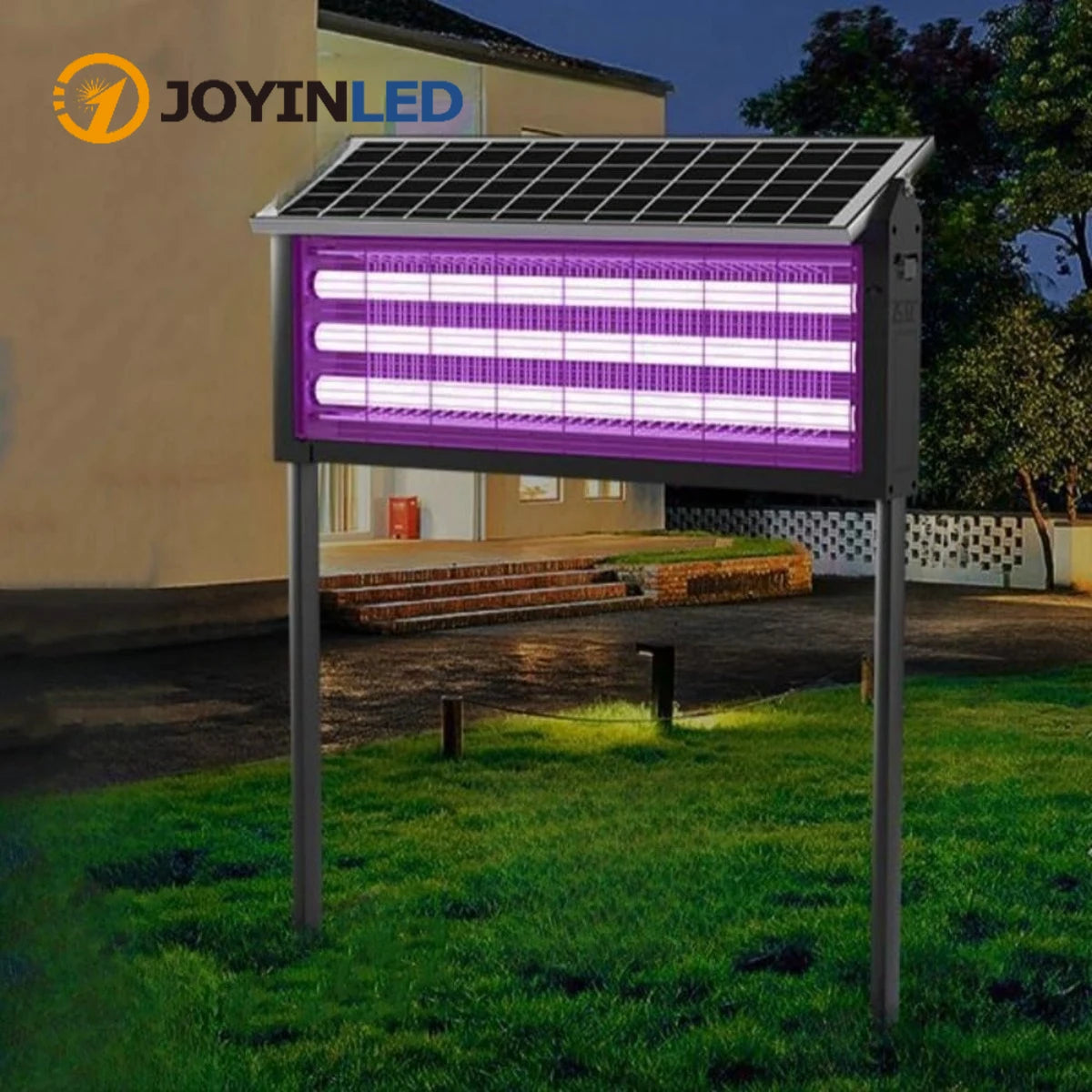 JOYINLED Solar Powered Waterproof Mosquito Killer Lamp and Outdoor Garden Light