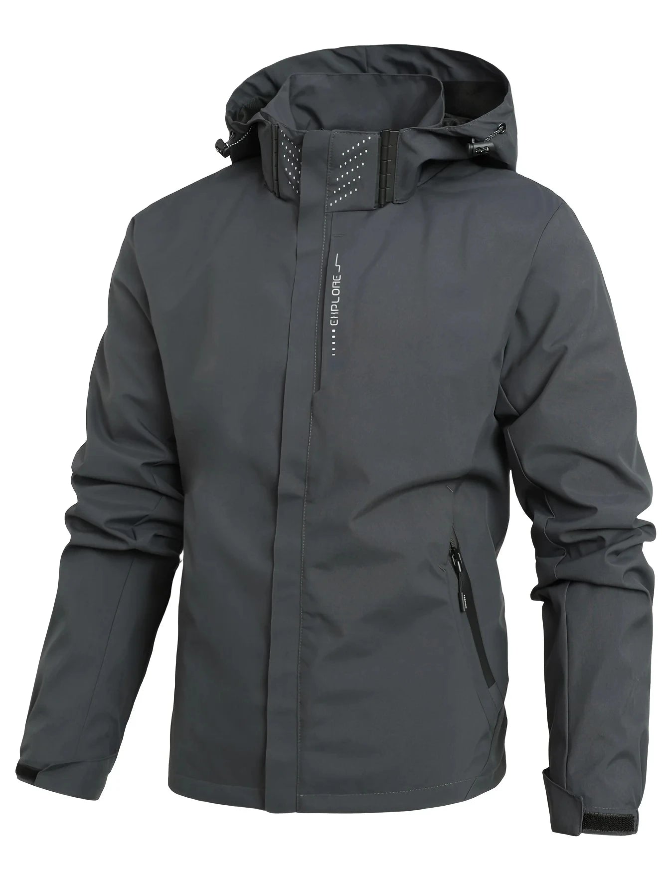 Men's Casual Outdoor Lightweight Zip-Up Jacket