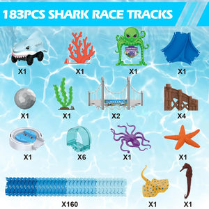 VATOS Bendable Flexible Racetrack Set
